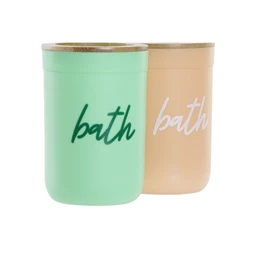 Pohár 7,4x7,4x11,2 cm 2 féle