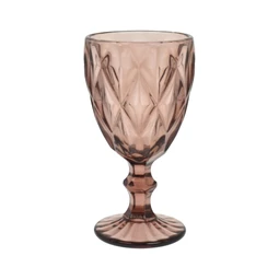 Pohár talpas, mintás 8,5x17 cm