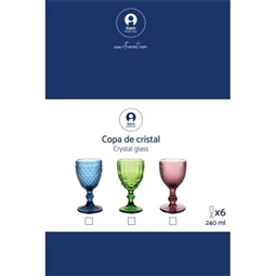 Pohár talpas 8,7x8,7x17 cm 325 ml