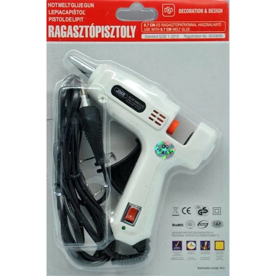 Ragasztópisztoly 0,7 cm