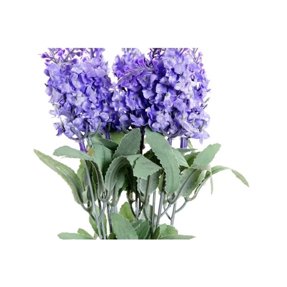 Selyemvirág Levendula 15x15x34 cm 2 féle