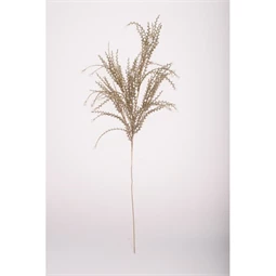 Selyemvirág ág kristállyal, glitteres 75 cm