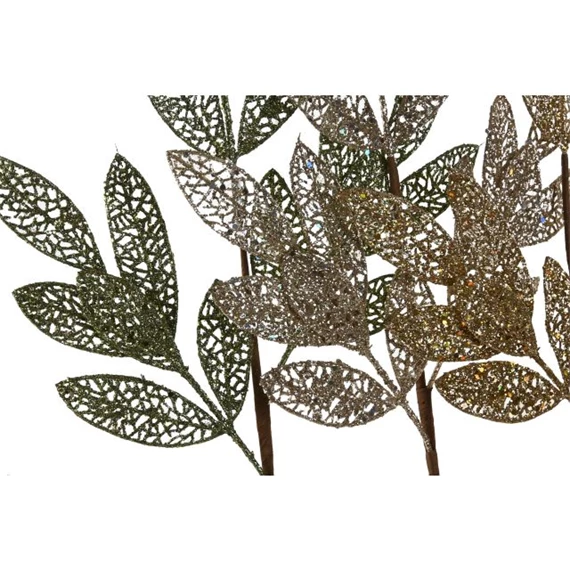 Selyemvirág ág leveles 18x18x64 cm 3 féle