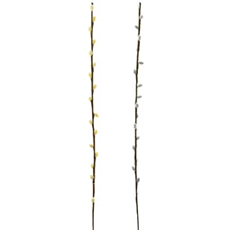 Selyemvirág ág barkával 75 cm