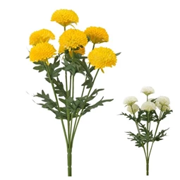 Selyemvirág dália csokor 44 cm 2 féle