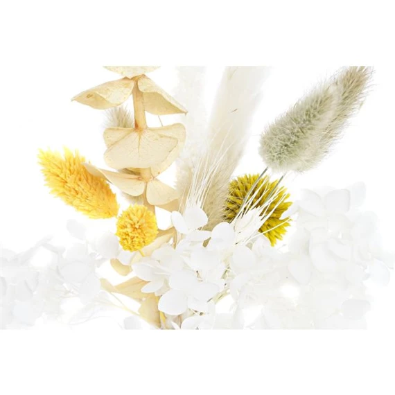 Selyemvirág csokor szárazvirág 10x5x23 cm 2 féle