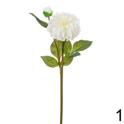 Selyemvirág dália 46 cm 2 féle
