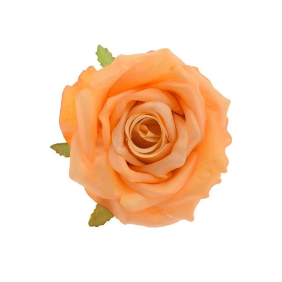 Selyemvirág rózsa virágfej (min.menny. 12) 10 cm