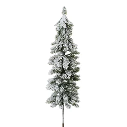 Selyemvirág fenyőág deres 30 cm