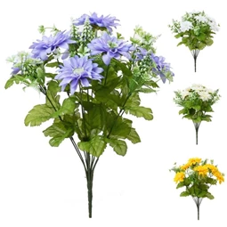 Selyemvirág gerbera csokor 41 cm 4 féle