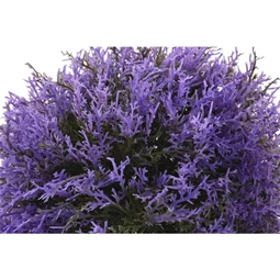 Selyemvirág gömb Thuja 20x20x20 cm