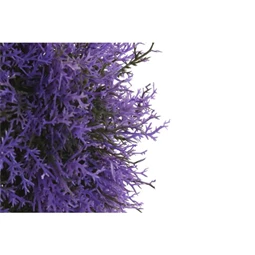 Selyemvirág gömb Thuja 20x20x20 cm