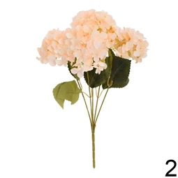 Selyemvirág hortenzia csokor, őszi 45 cm 3féle