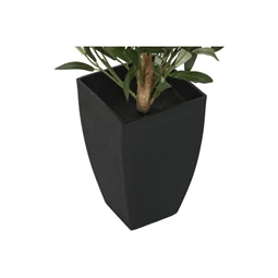 Selyemvirág kaspóban Olíva 45x45x68 cm