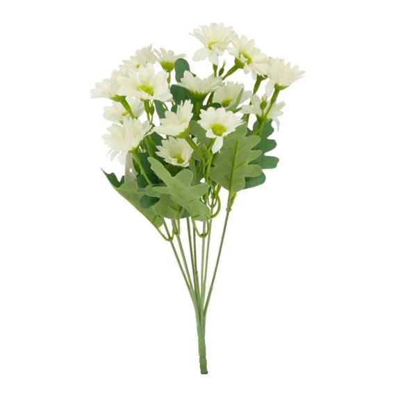 Selyemvirág Krizantém csokor 32 cm