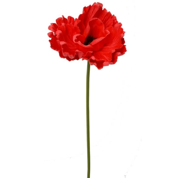 Selyemvirág pipacs 37 cm