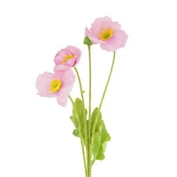 Selyemvirág pipacs 60x12x12 cm