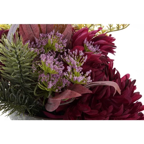 Selyemvirág 30x30x26 cm 3 féle