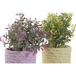 Selyemvirág 15x15x17 cm 2 féle