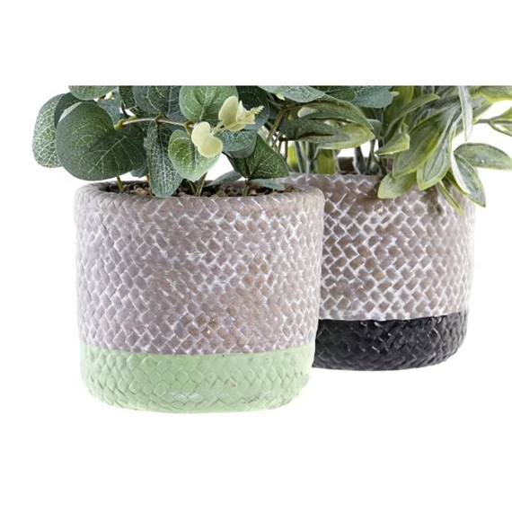 Selyemvirág 12x12x24 cm 2 féle