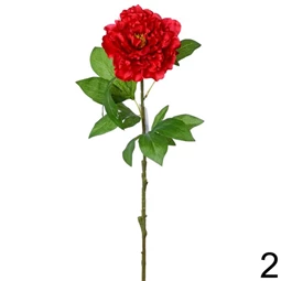 Selyemvirág pünkösdi rózsa 70 cm 3féle