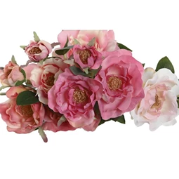 Selyemvirág Rózsa 20x20x51 cm 4 féle