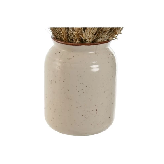 Selyemvirág szárazvirág kaspóban 13x13x25 cm 2 féle