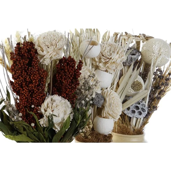 Selyemvirág szárazvirág 25x14x35 cm 3 féle