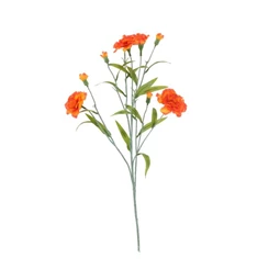 Selyemvirág Szegfű csokros 72x22x15 cm