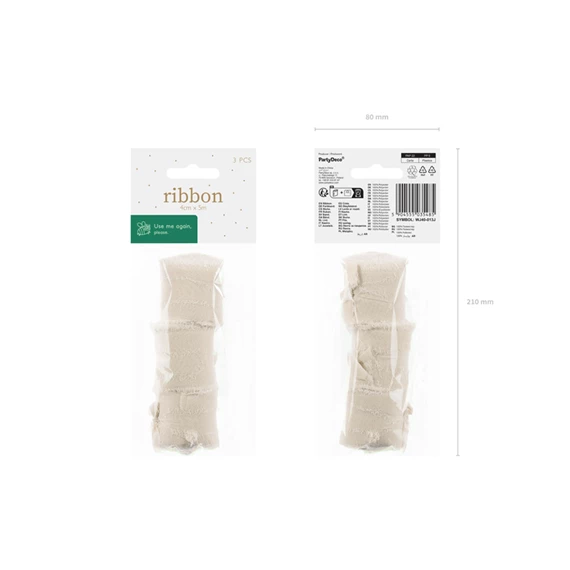 Sifon szalag világos bézs 40 mm x 5 m S/3