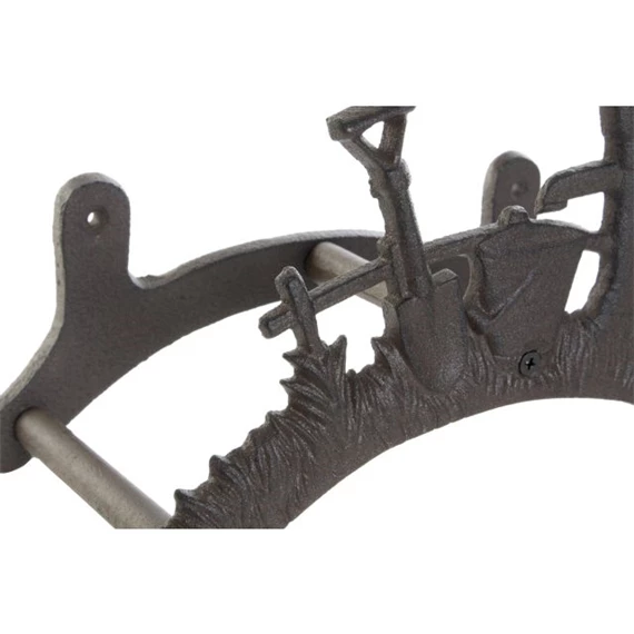 Slagtartó öntöttvasból, kert 27x14x19 cm