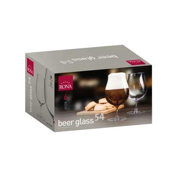Sörös pohár BEER 540 ml 9,4x17 cm S/6