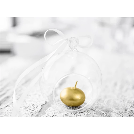 Szalag szatén fehér 6 mm x 25 m