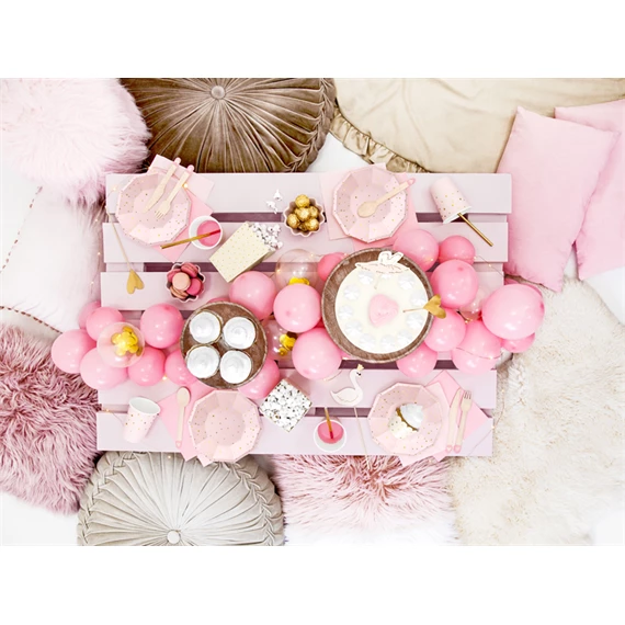 Szalvéta 3 rétegű világos rózsaszín 33x33 cm S/20