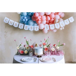 Szalvéta chrzest święty 33x33 cm világoskék S/12