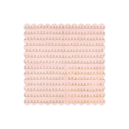 Szalvéta mintás nyomattal világos púderrózsaszín 32x32 cm S/20