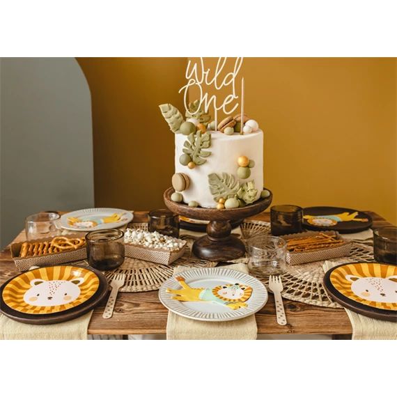 Szalvéta oroszlán mix 16x10 cm S/20