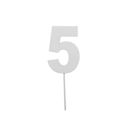 5-ös szám betűzős 7 cm S/10