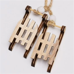 Szánkó akasztós 12x3x2 cm S/2