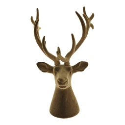 Szarvasfej flokkolt 51 cm