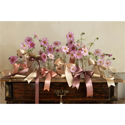 Szatén szalag barack 38 mm x 25 m