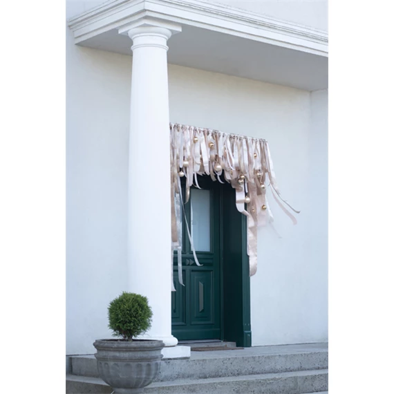 Szatén szalag barack 50 mm x 25 m