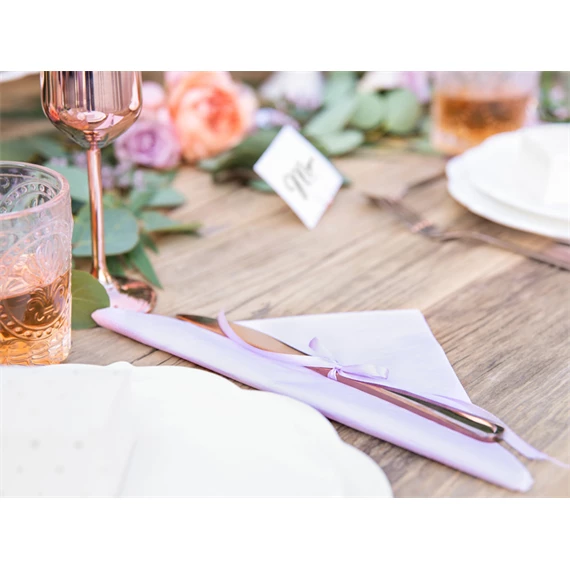 Szatén szalag levendula 6 mm 25 m