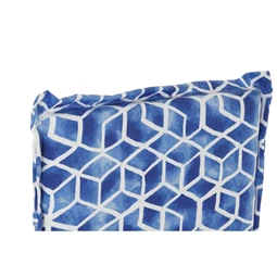 Székpárna geometrikus mintás 42x4x115 cm