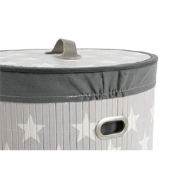 Szennyestartó szett csillagos 38x38x60 cm S/3