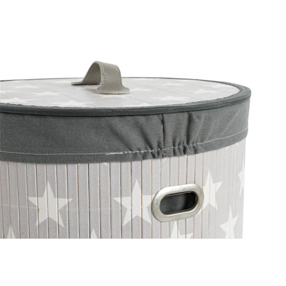 Szennyestartó szett csillagos 38x38x60 cm S/3