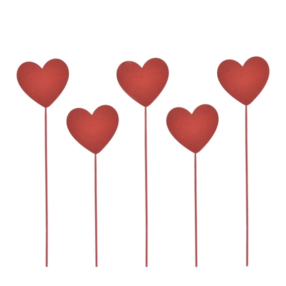 Szív betűzős 25 cm S/5