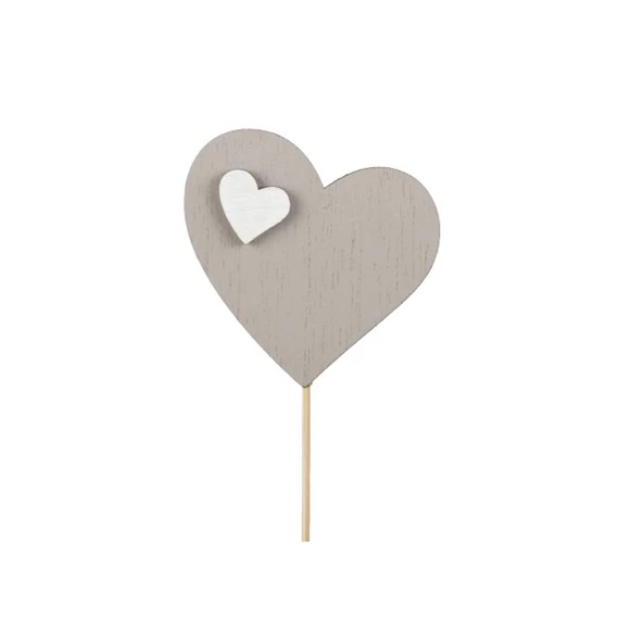 Szív betűzős 8 cm S/12