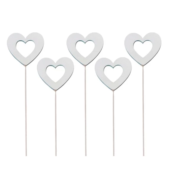 Szív betűzős, lyukas 25 cm S/5