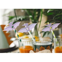 Szívószál pterodactyl 19,5 cm mix S/6